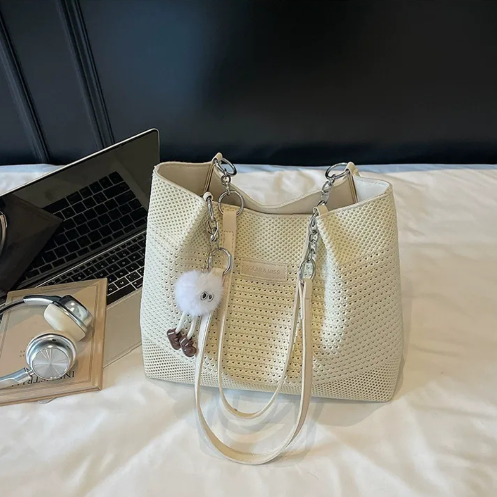 Vivelle Woven Tote Bag