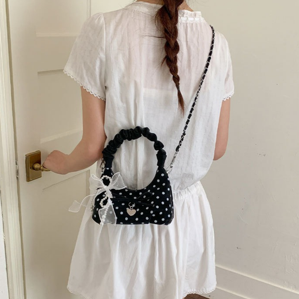 Rosalie Polka Dot Mini Bag