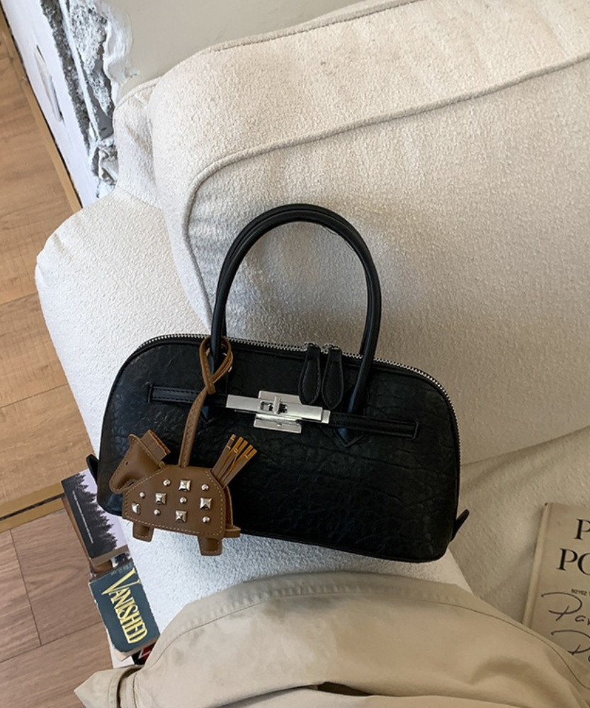 Bertille Lock Detail Mini Handbag