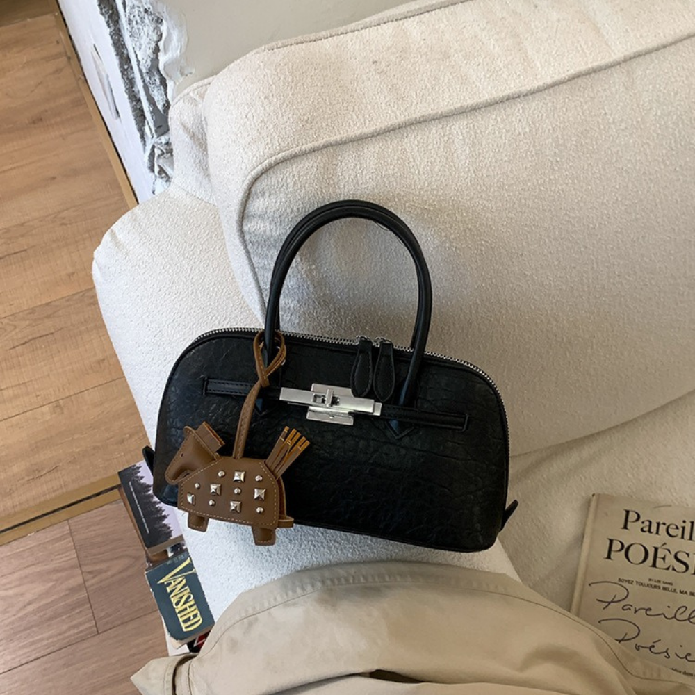 Bertille Lock Detail Mini Handbag