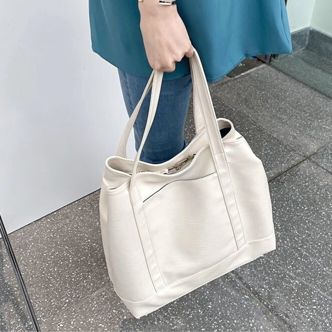 Persephone Vegan Leather Tote Bag