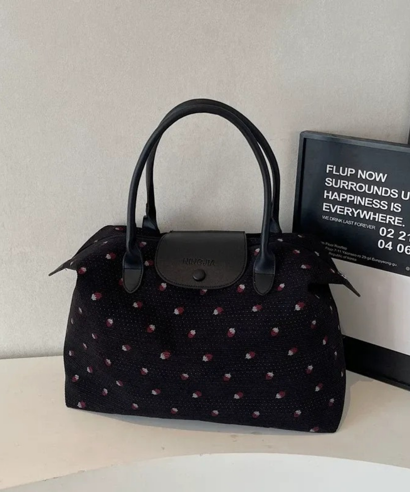 Fraiselle Strawberry Tote Bag