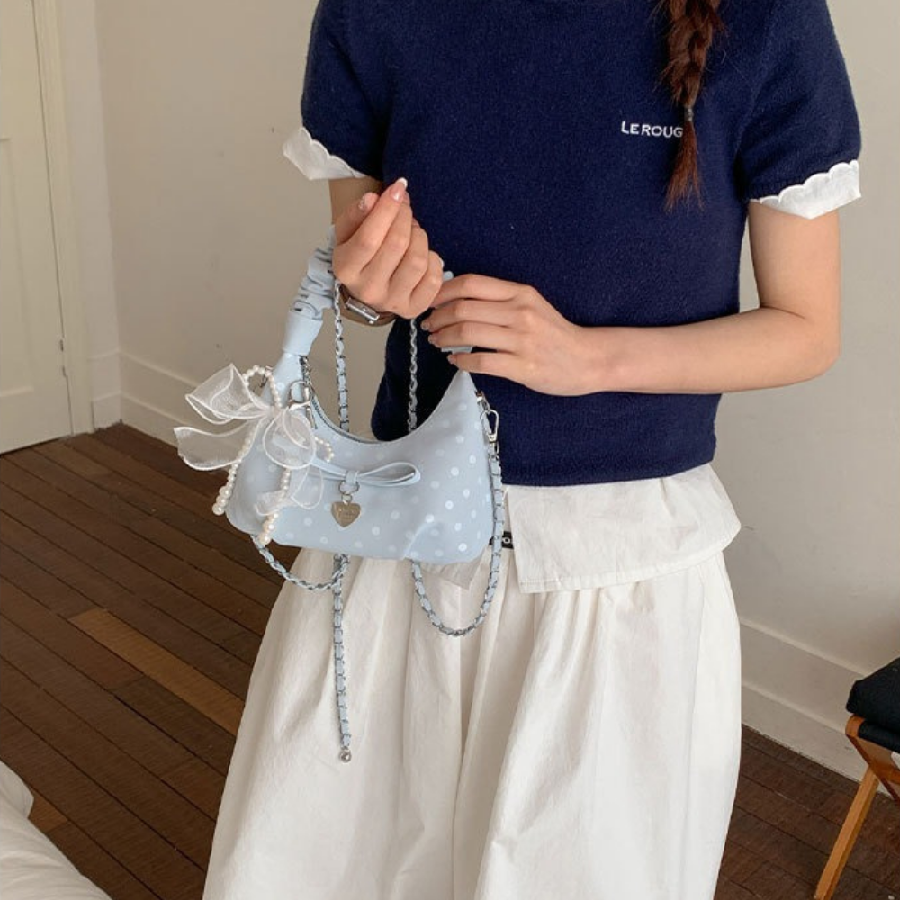 Rosalie Polka Dot Mini Bag