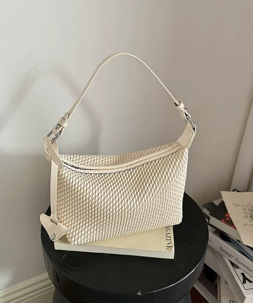 Tissara Woven Shoulder Bag
