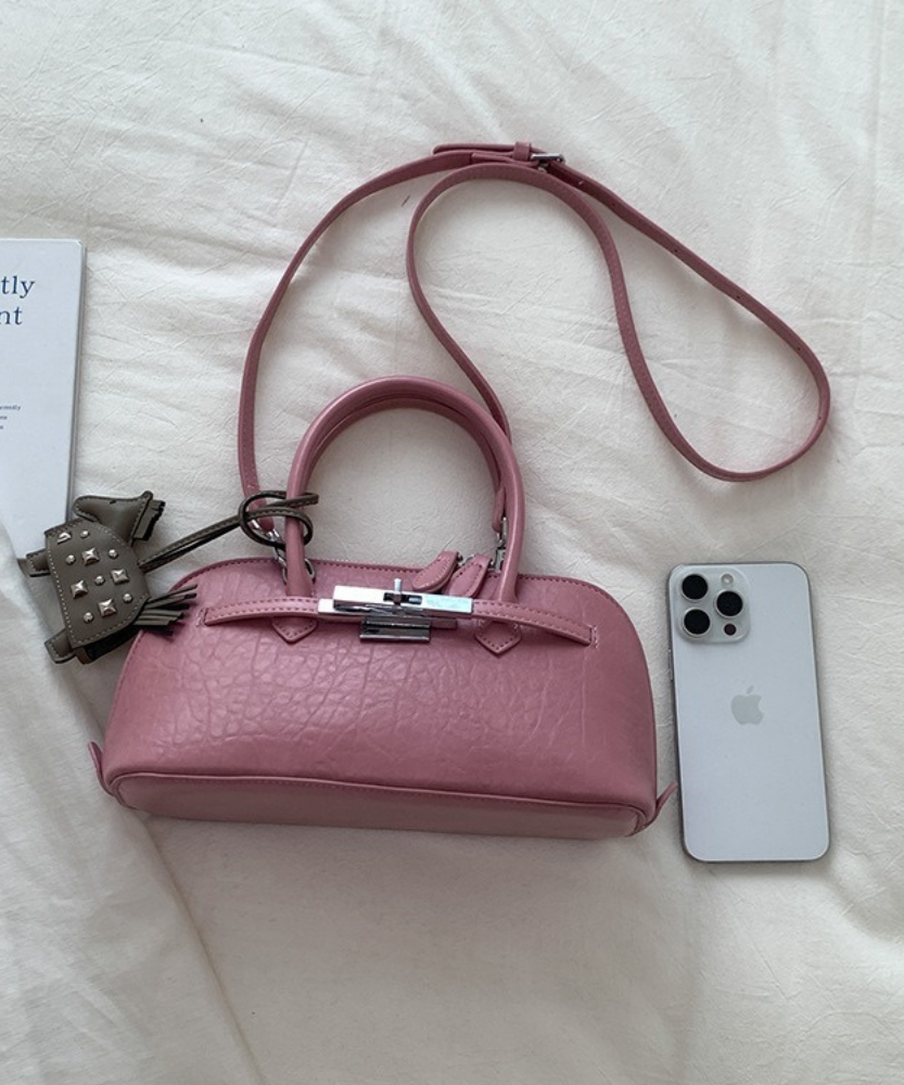 Bertille Lock Detail Mini Handbag