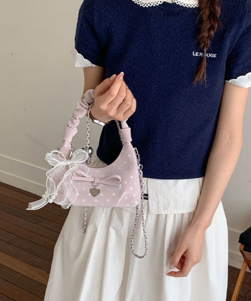 Rosalie Polka Dot Mini Bag