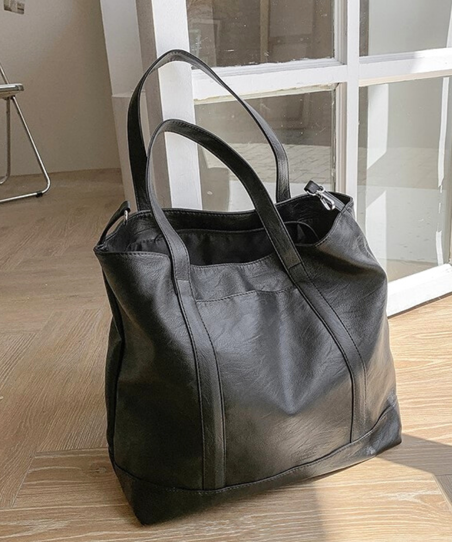 Persephone Vegan Leather Tote Bag