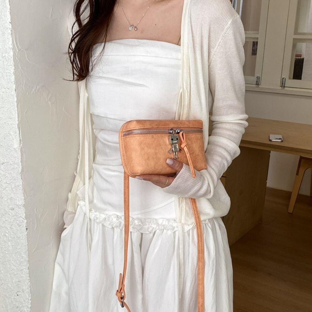 Tinnia Robot Charm Crossbody Bag