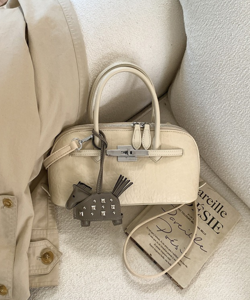 Bertille Lock Detail Mini Handbag