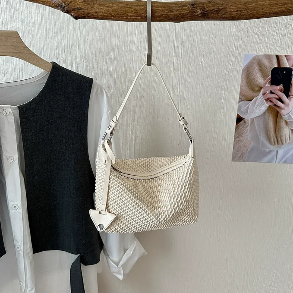 Tissara Woven Shoulder Bag
