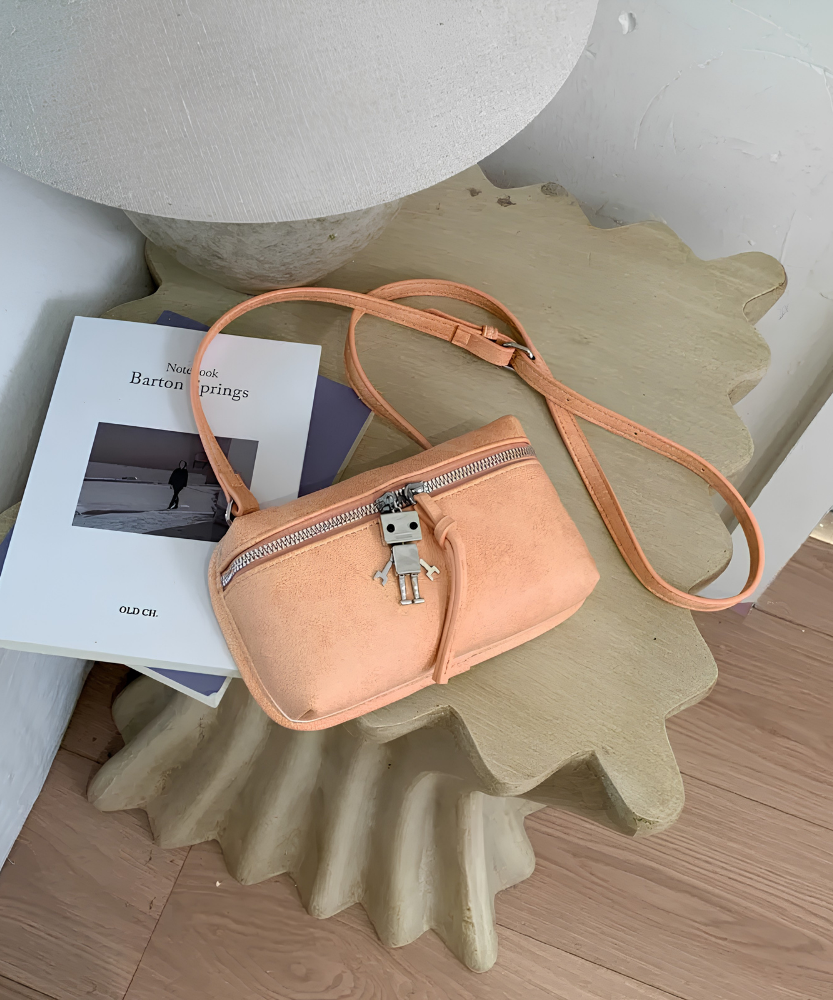 Tinnia Robot Charm Crossbody Bag