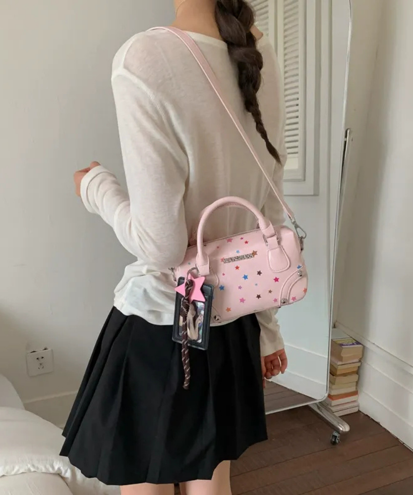 Sidera Star Print Mini Handbag