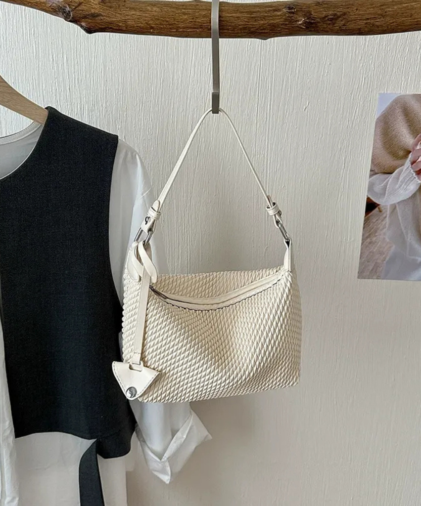Tissara Woven Shoulder Bag