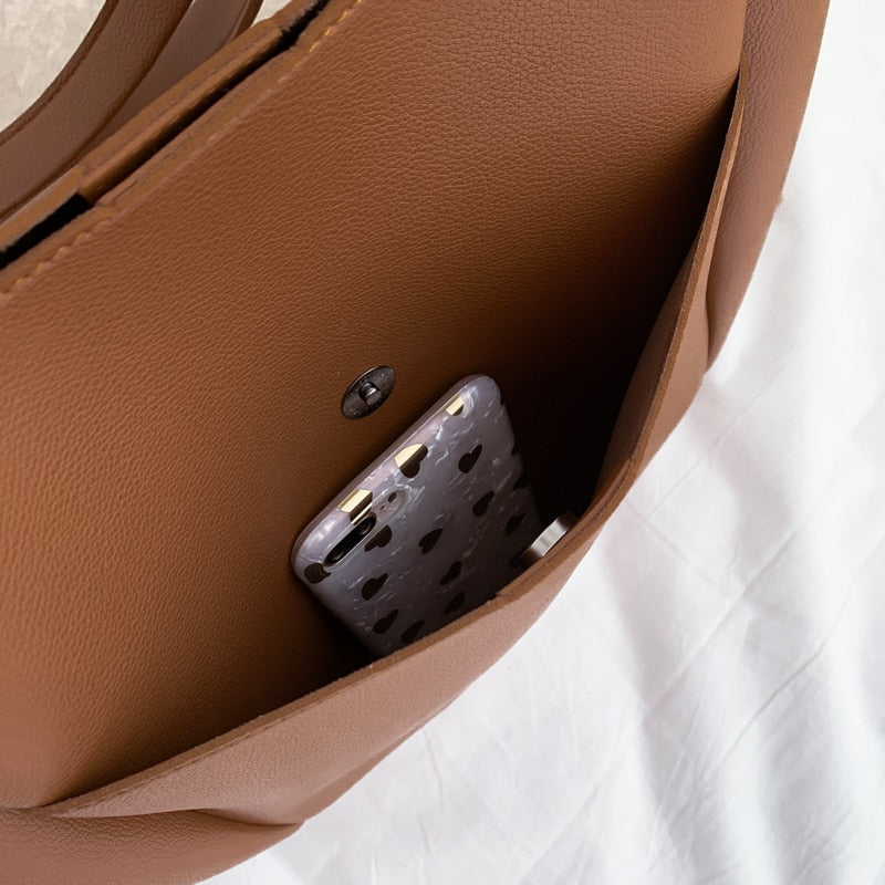 Galya Vegan Leather Tote Bag