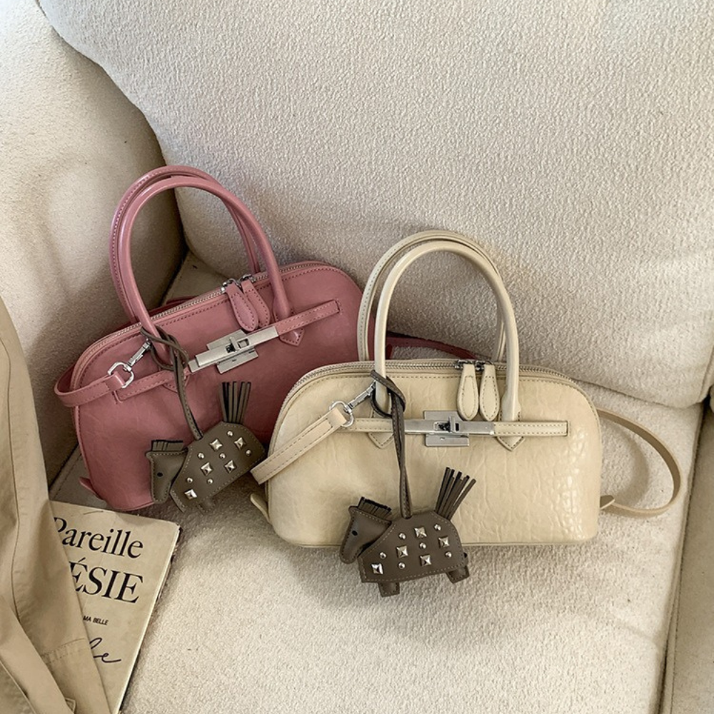 Bertille Lock Detail Mini Handbag