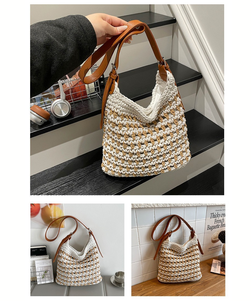 Briselia Woven Shoulder Bag