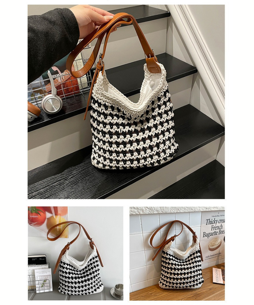 Briselia Woven Shoulder Bag