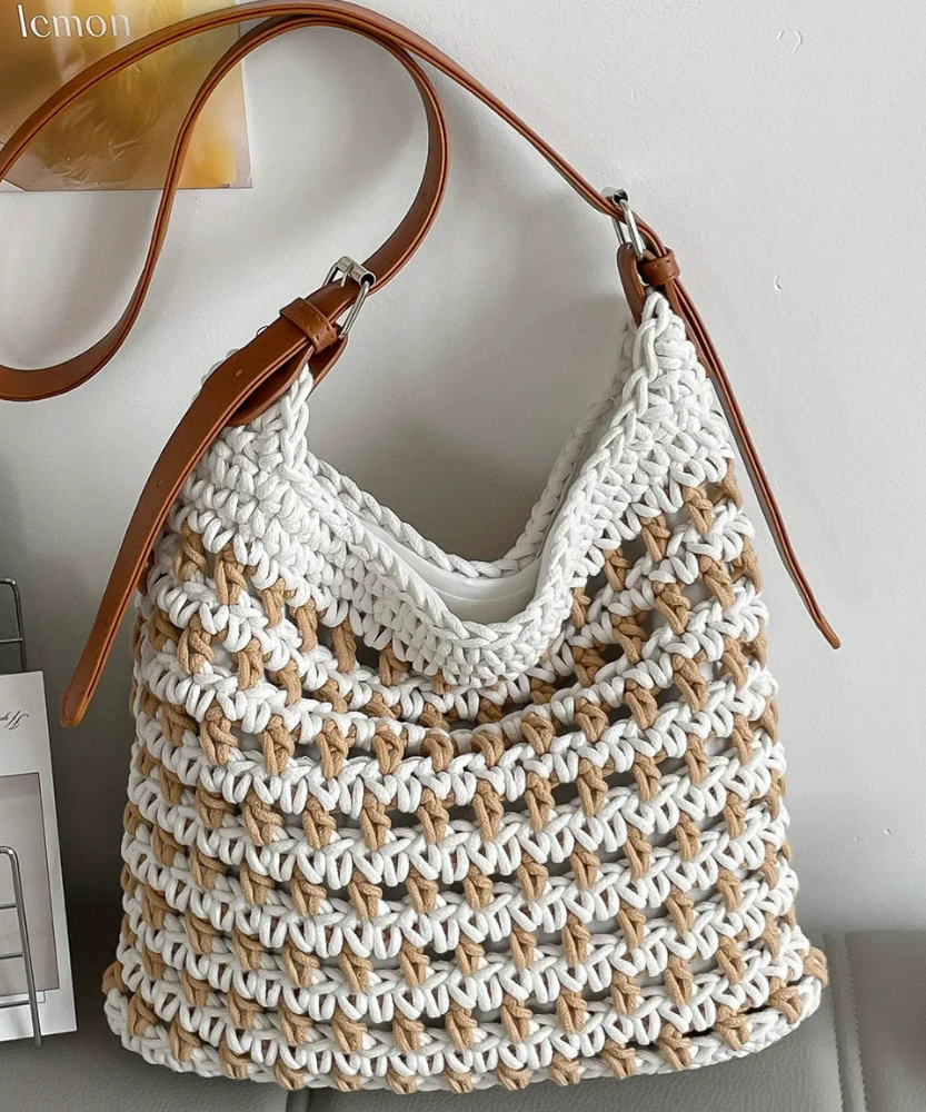 Briselia Woven Shoulder Bag