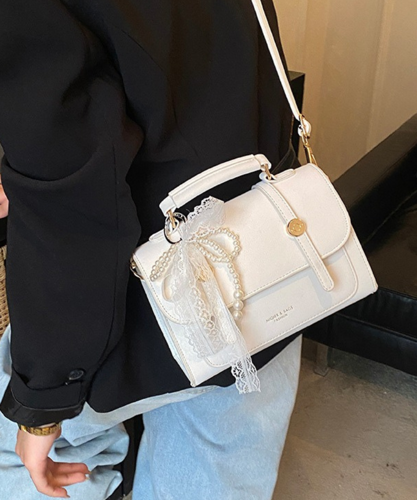 Vessara Top Handle Flap Bag