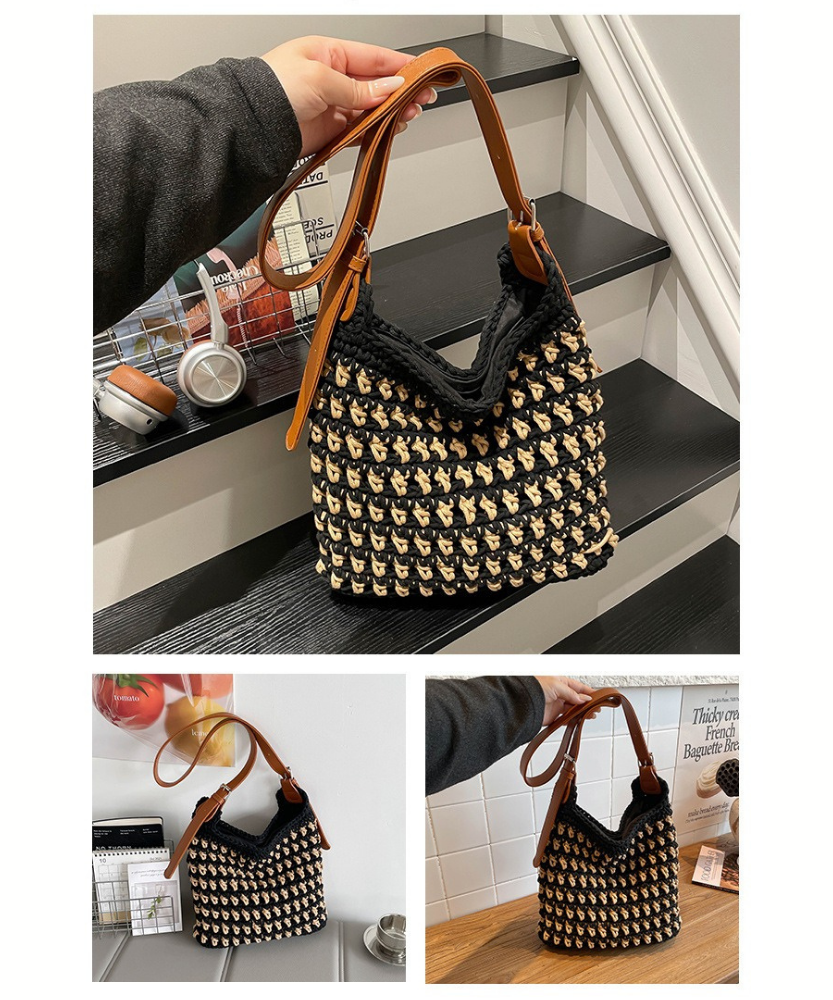 Briselia Woven Shoulder Bag