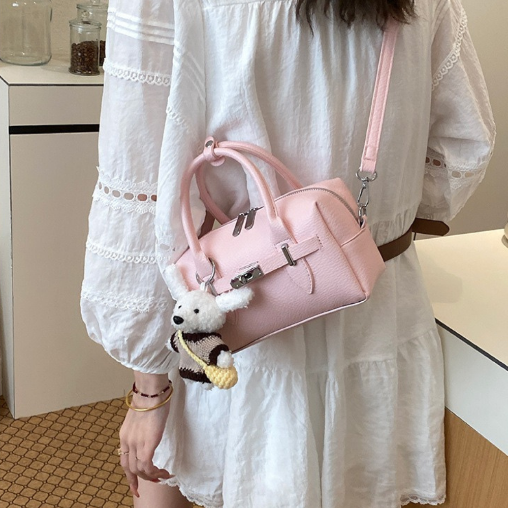Luvienne Buckle Mini Handbag
