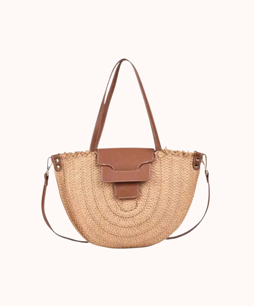 Sunny Vegan Leather Tote Bag