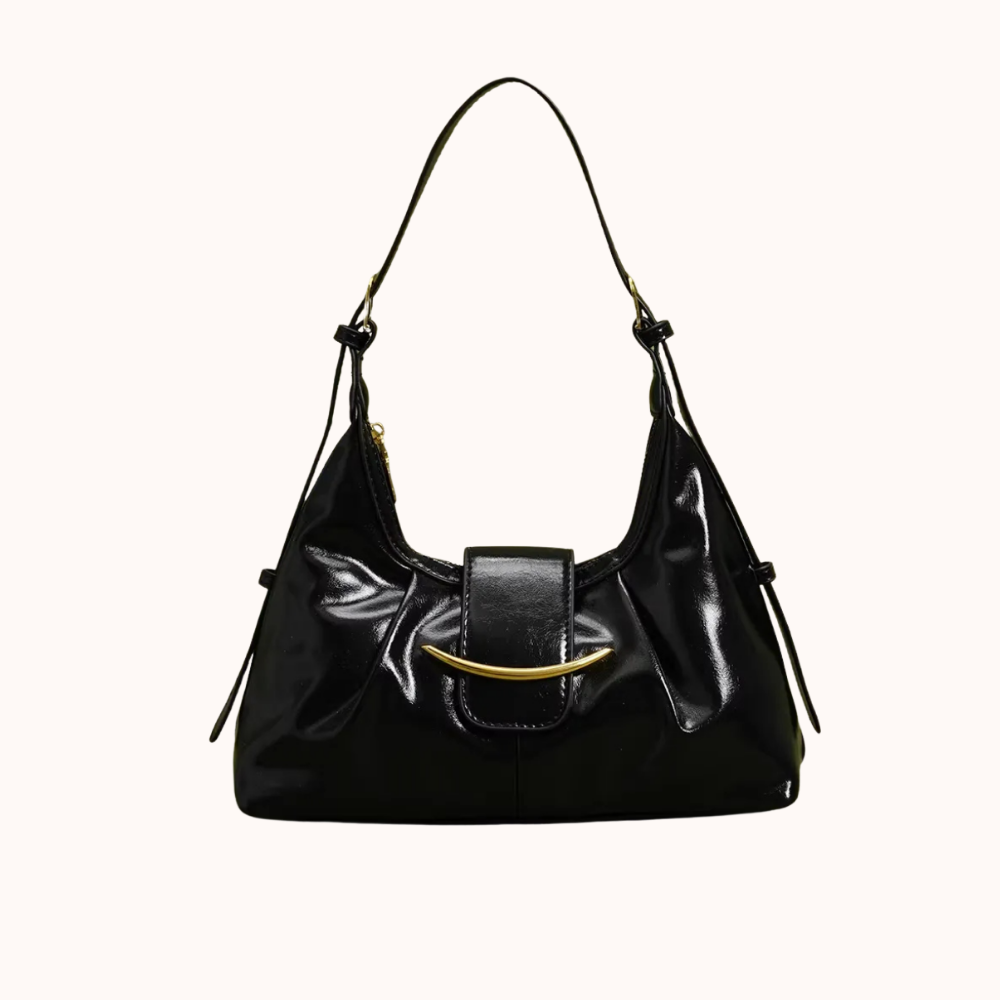 Meddréa Glossy Shoulder Bag