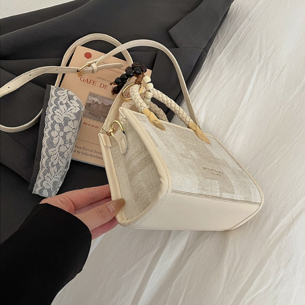 Capucine Braided Handle Mini Handbag
