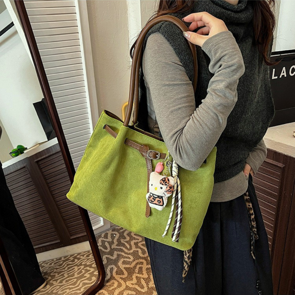 Corviane Drawstring Shoulder Bag