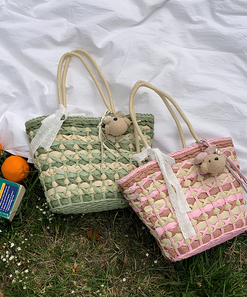 Sylka Woven Tote Bag