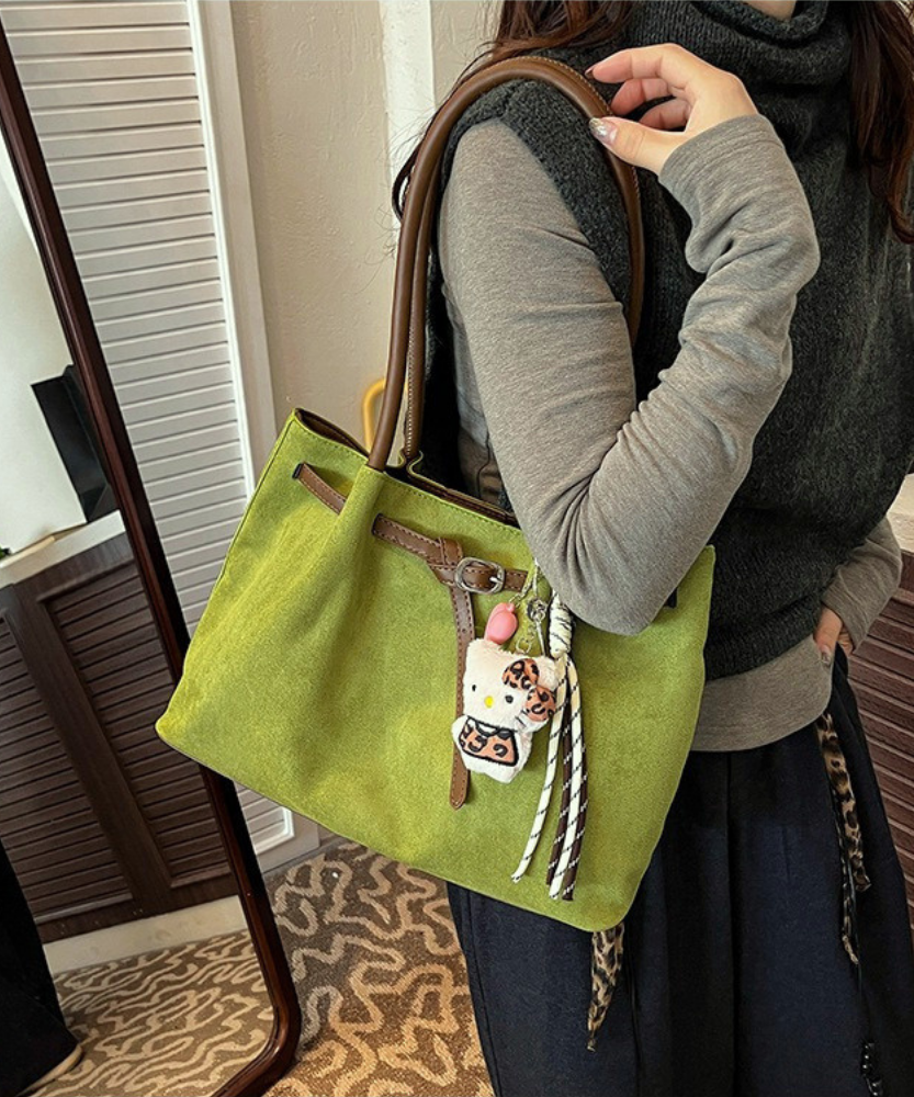 Corviane Drawstring Shoulder Bag