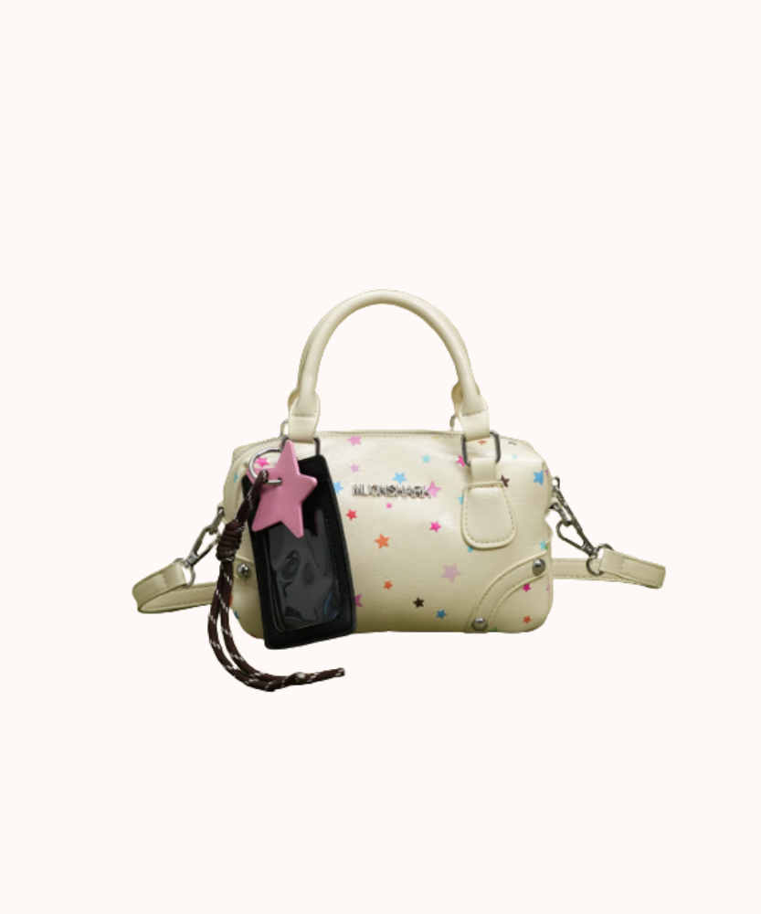 Sidera Star Print Mini Handbag