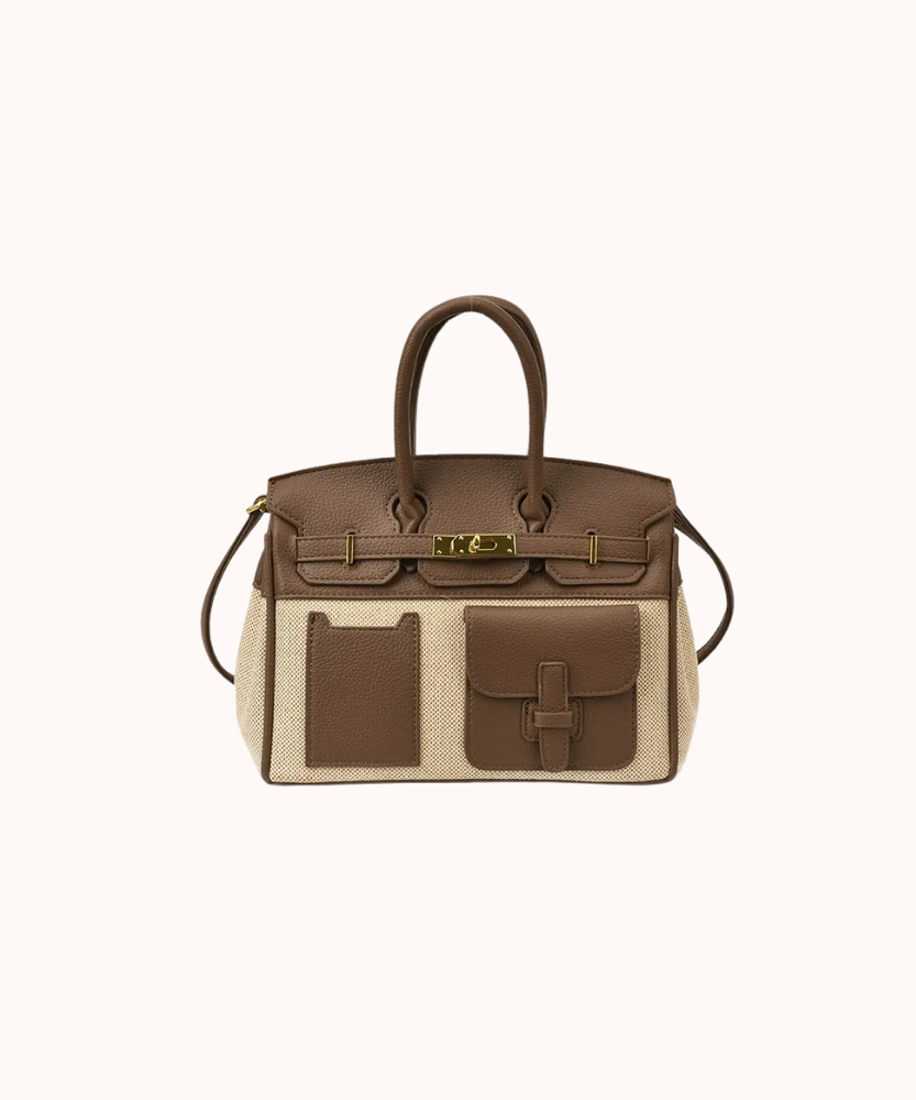 Ambrisa Pocket Satchel Bag