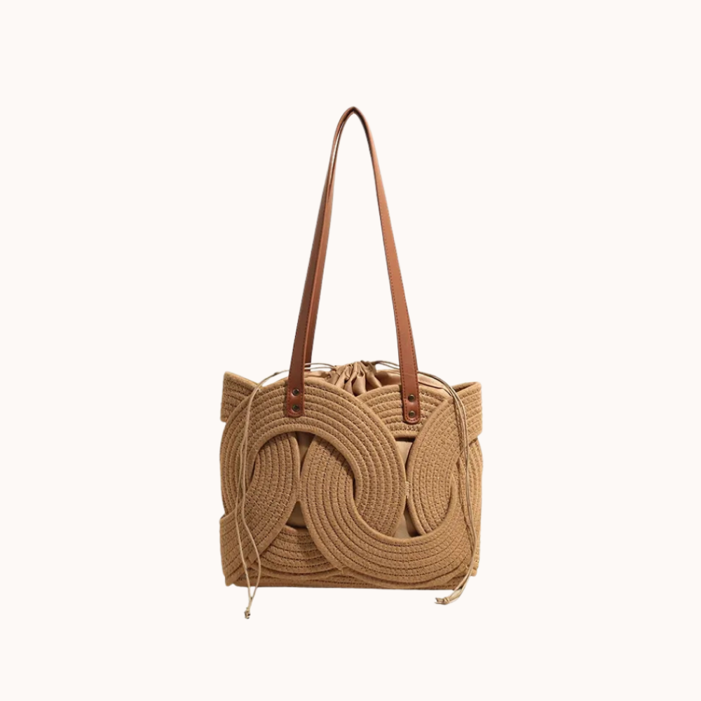 Tyvera Woven Shoulder Bag