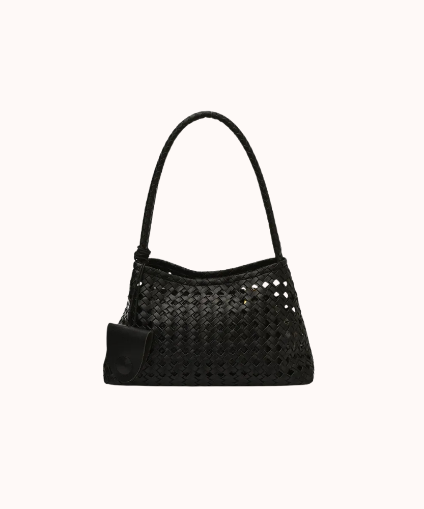 Tesoria Woven Shoulder Bag
