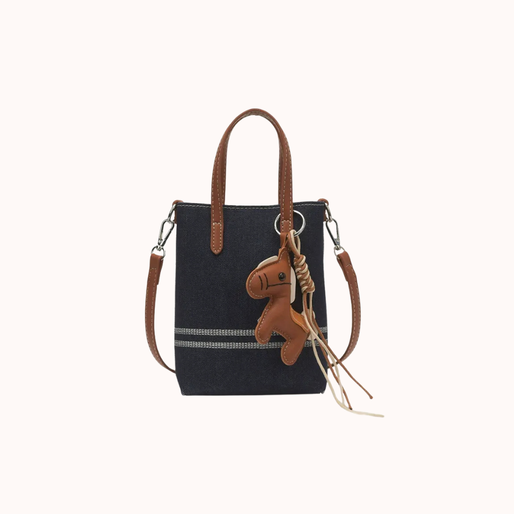 Torenne Horse Charm Phone Bag