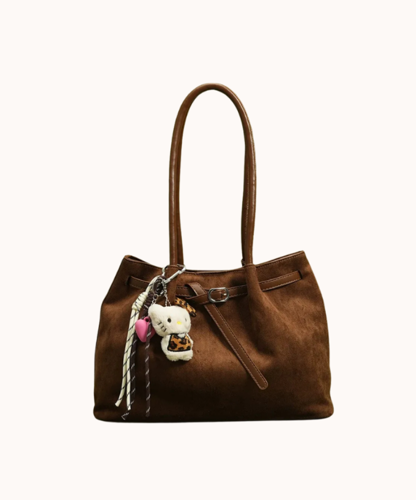 Corviane Drawstring Shoulder Bag
