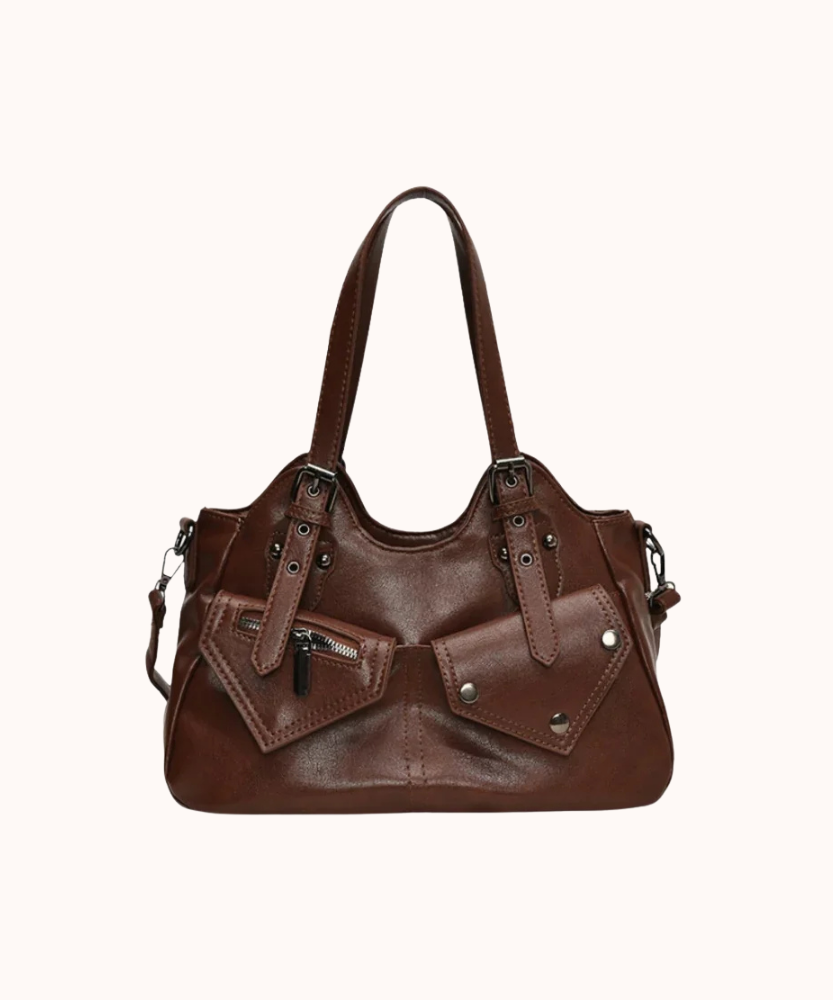 Verena Vegan Leather Shoulder Bag