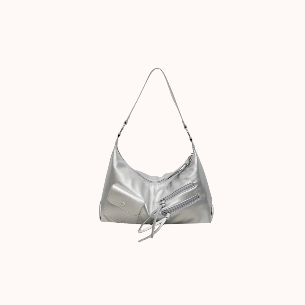 Tazielle Zip Pocket Shoulder Bag