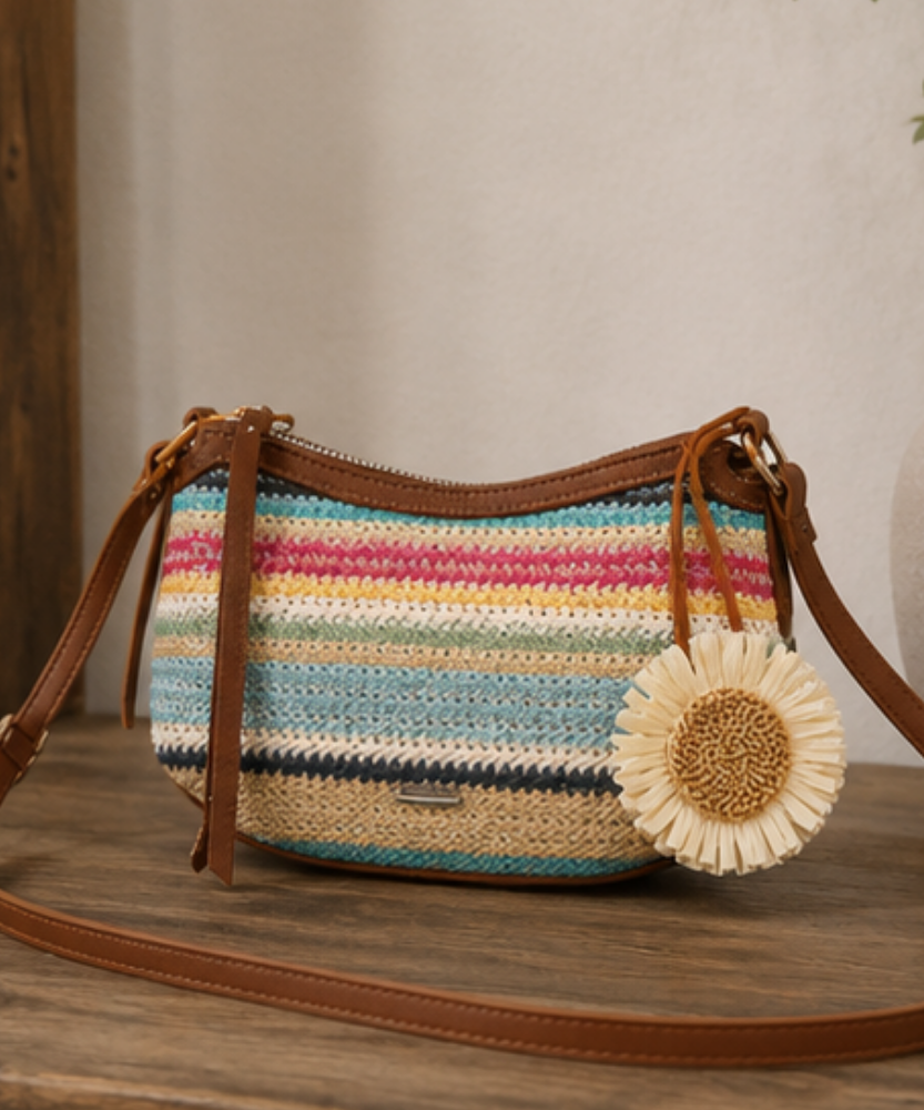 Solene Woven Shoulder Bag