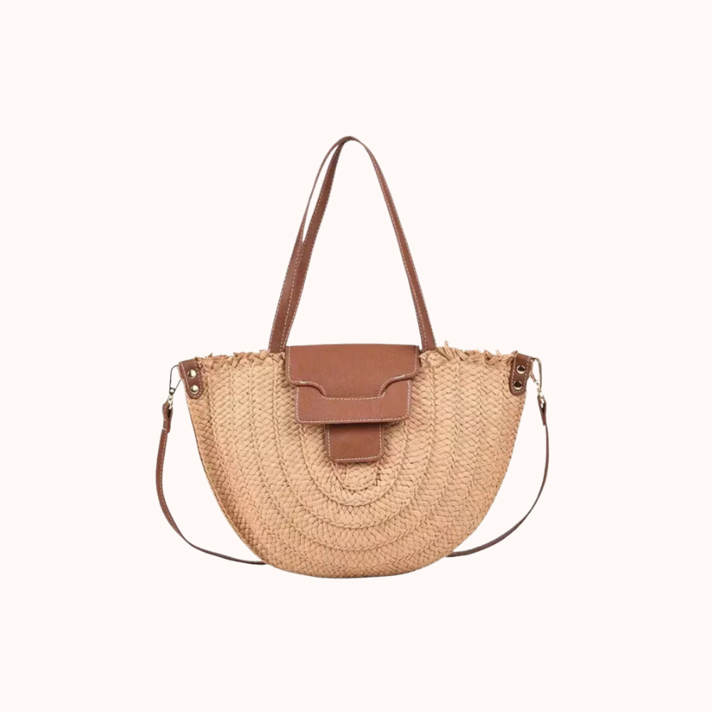 Sunny Vegan Leather Tote Bag