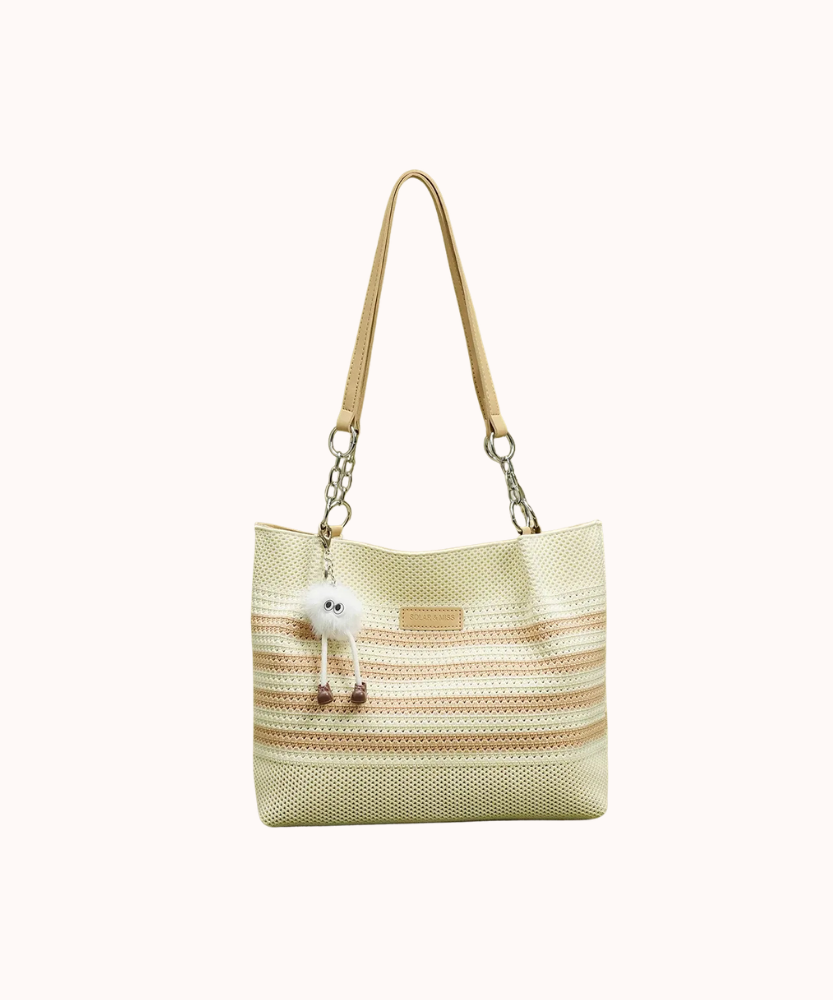 Vivelle Woven Tote Bag