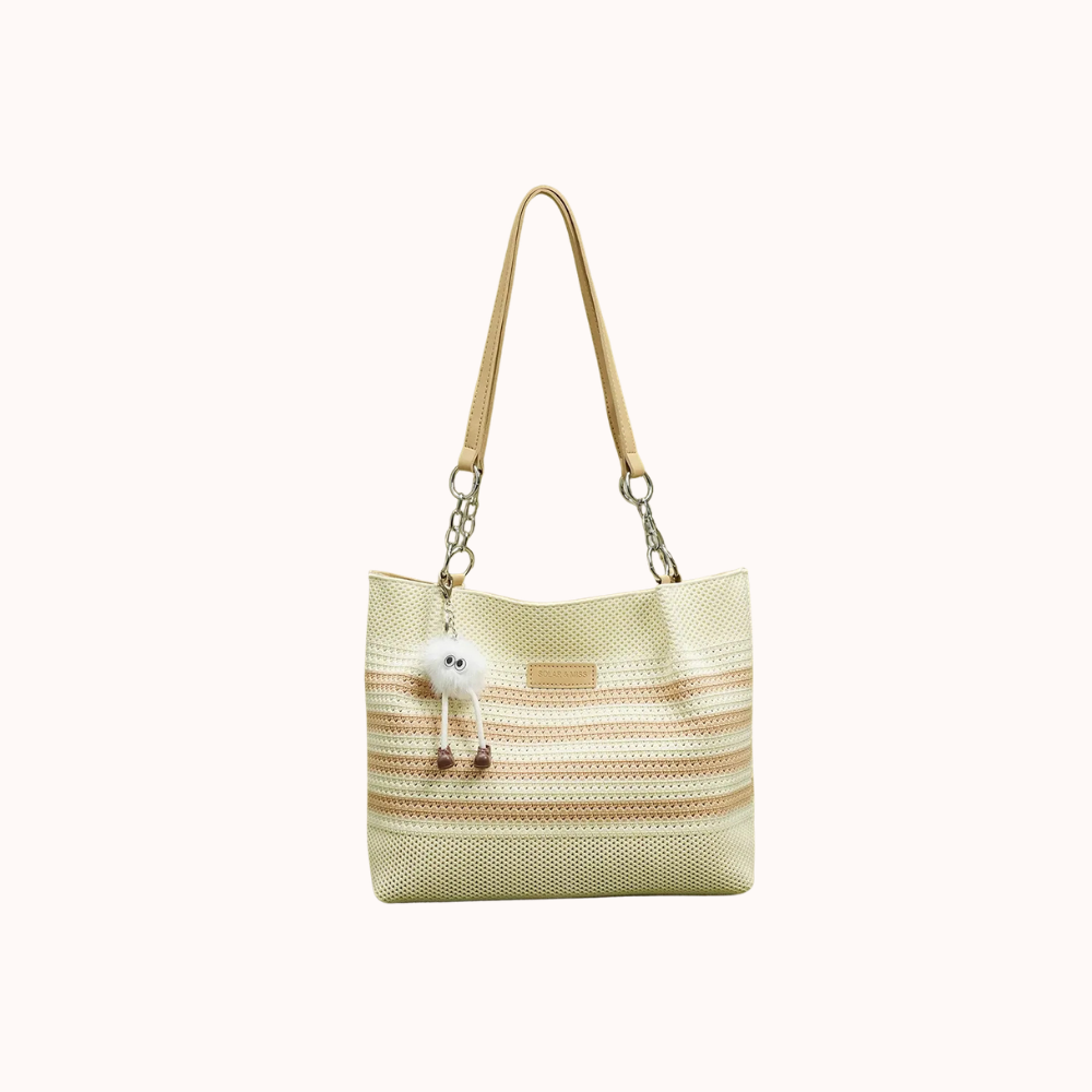 Vivelle Woven Tote Bag