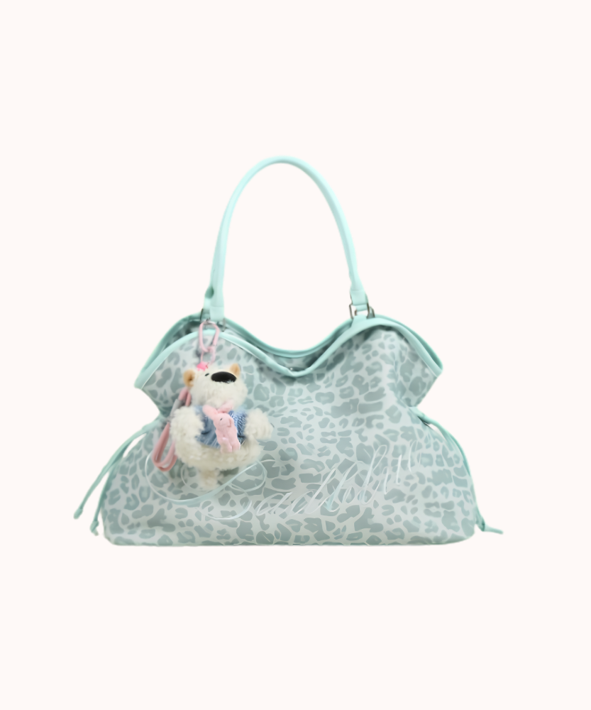 Roselle Leopard Print Shoulder Bag