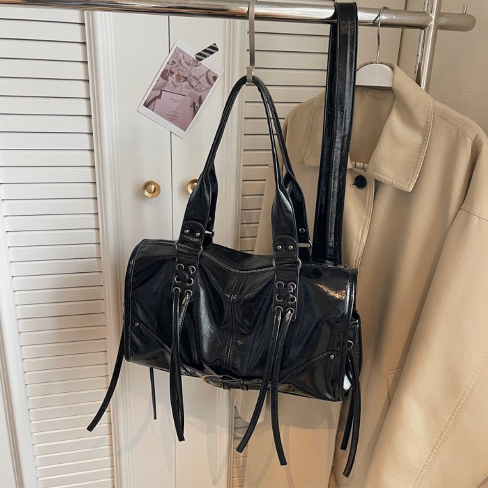 Velmora Glossy Handbag
