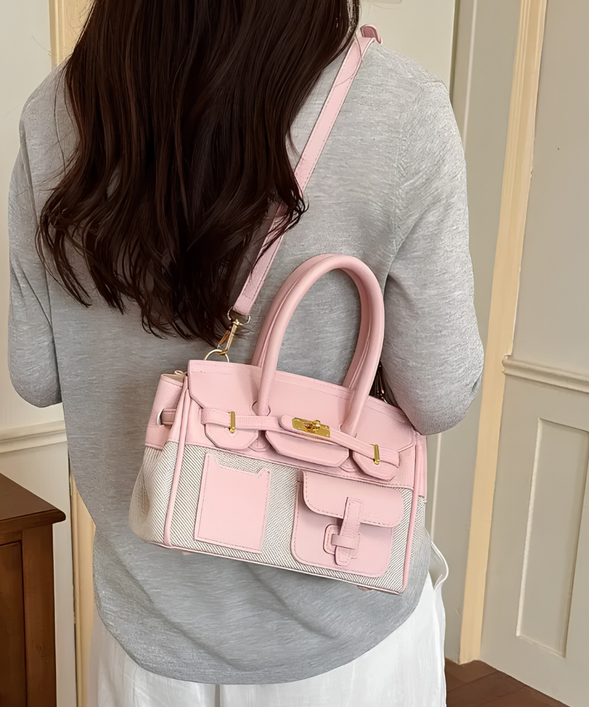 Ambrisa Pocket Satchel Bag