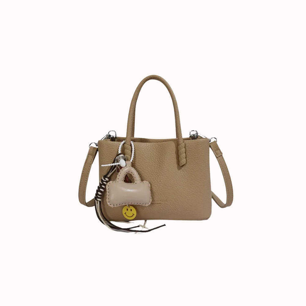 Dolciana Heart Charm Bucket Bag
