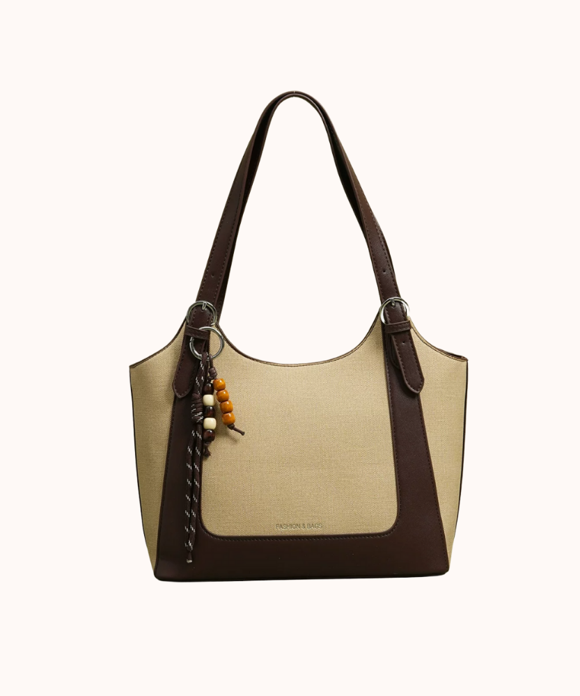 Norella Two-Tone Tote Bag