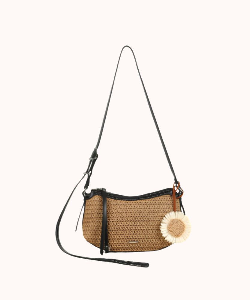 Solene Woven Shoulder Bag