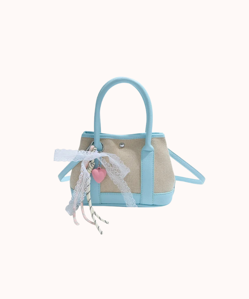 Liorvane Lace Charm Mini Handbag